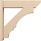 Ekena Millwork 8-in W x 34-in D x 34-in H Balboa Slat Rough Cedar Woodgrain TimberThane Outlooker, Primed Tan OUTUR080X34X34BOA24RCPR - alternate 6